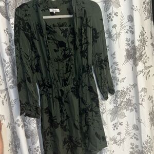 Hunter Green Parker dress